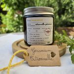 Douce soirée - bougie répulsive citronnelle géranium – Image 5